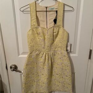 Yellow Lace Dress